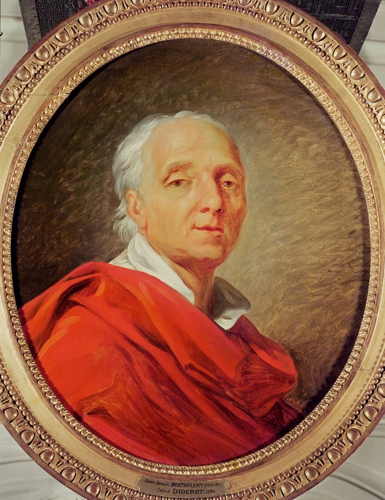 Ritratto di Denis Diderot - Musee de la Ville de Paris, Musee Carnavalet, Pari